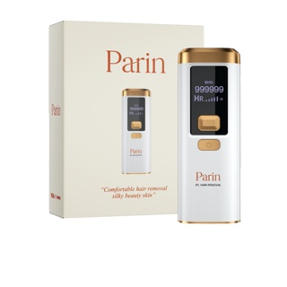 (พรีออเดอร์14วัน) [มี อย.]Parin IPL Gen3 เครื่องกำจัดขน&หน้าใส (999,999 Shot) Multi Function สี White Gold