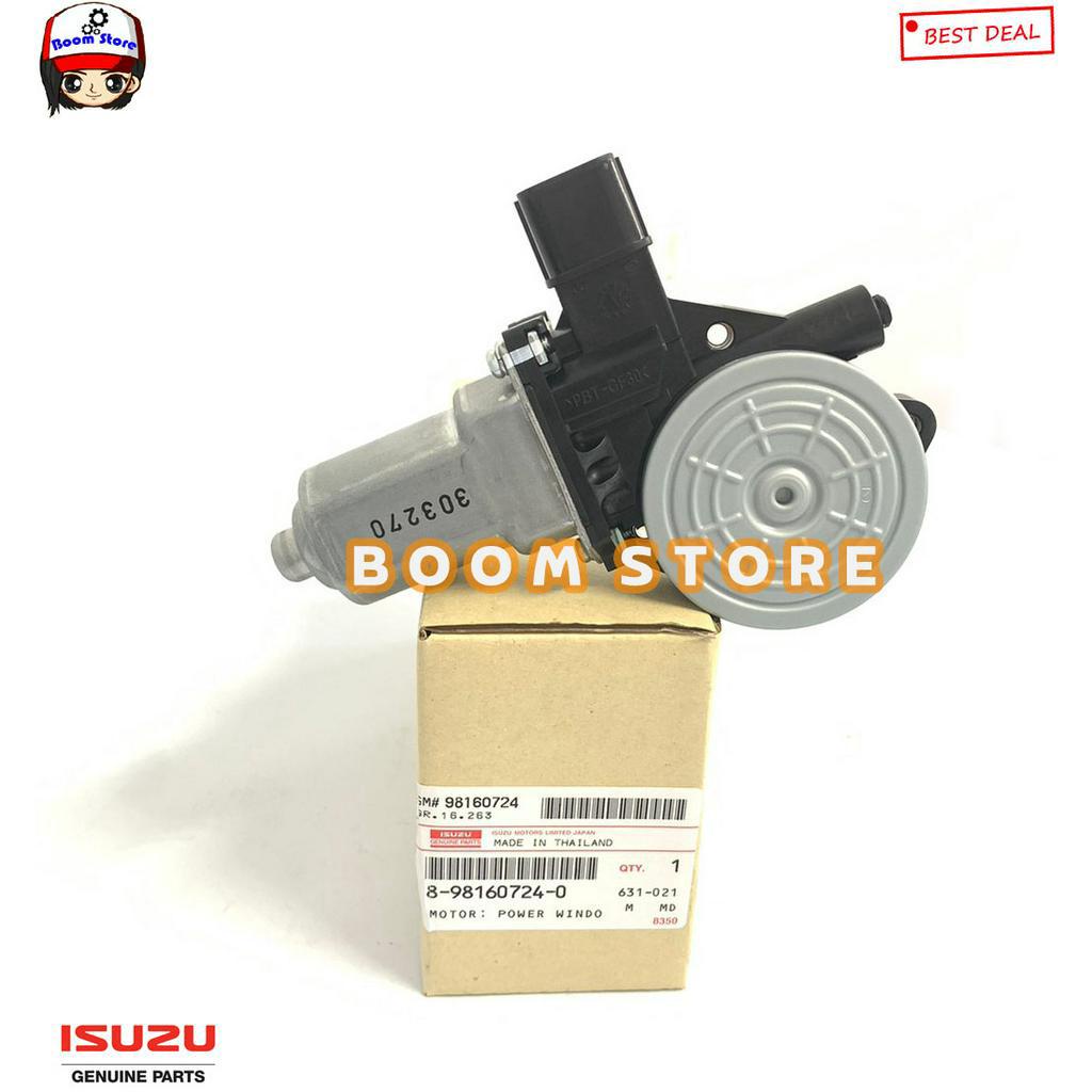 isuzu-แท้ศูนย์-มอเตอร์กระจกประตูหน้า-ข้างซ้ายlh-2ปลั๊ก-all-new-d-max-ปี-2012-2019-รหัสแท้-8-98160724-0