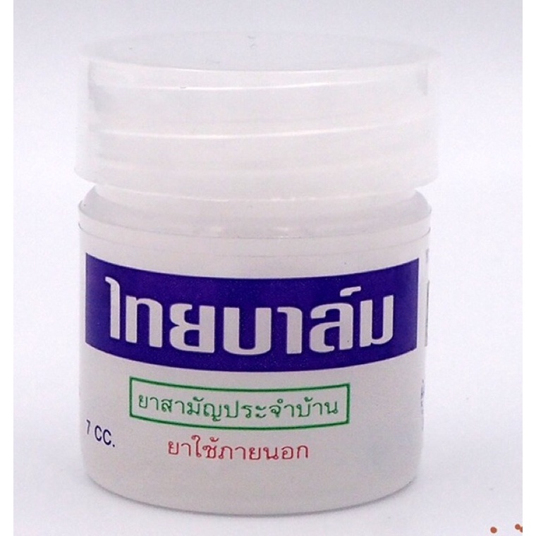 ภาพหน้าปกสินค้ายาหม่องน้ำไทยบาล์ม (6ขวด)