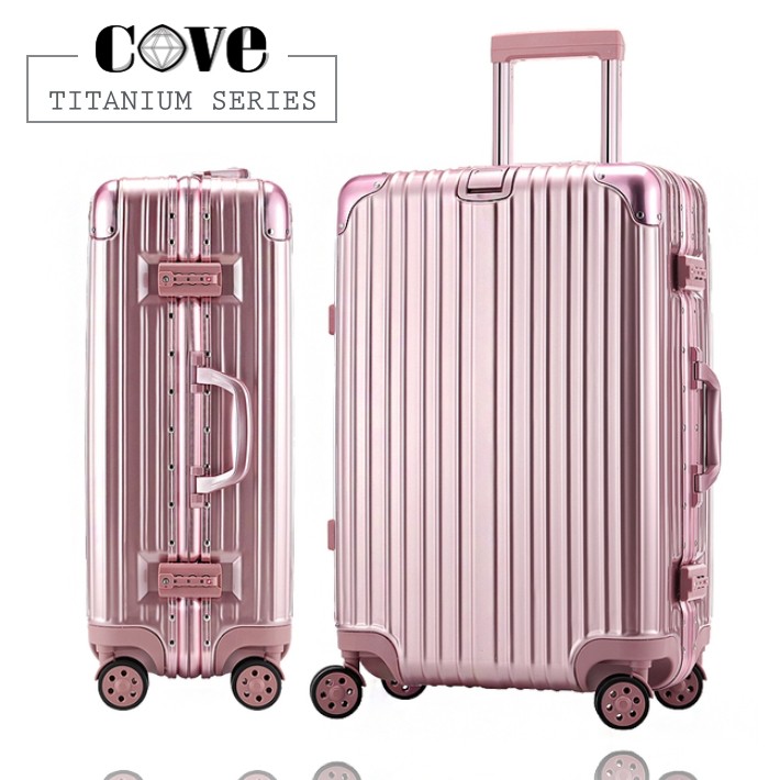 cove-luggage-กระเป๋าเดินทางล้อลาก-rose-gold