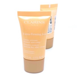 Clarins Extra Firming  Silky Cream day  cream ครีมกลางวัน 15 ml. ของแท้ รุ่นใหม่ ป้ายไทย