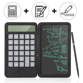 6.5 Inch Portable Calculator LCD Screen Writing Tablet Folding Scientific Calculator Tablet Digital Drawing Pad With Sty