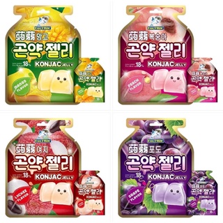 New!!! เยลลี่ญี่ปุ่น ห่อใหญ่ Captain Dolphin Konjac Jelly เยลลี่บุกผลไม้ 300g