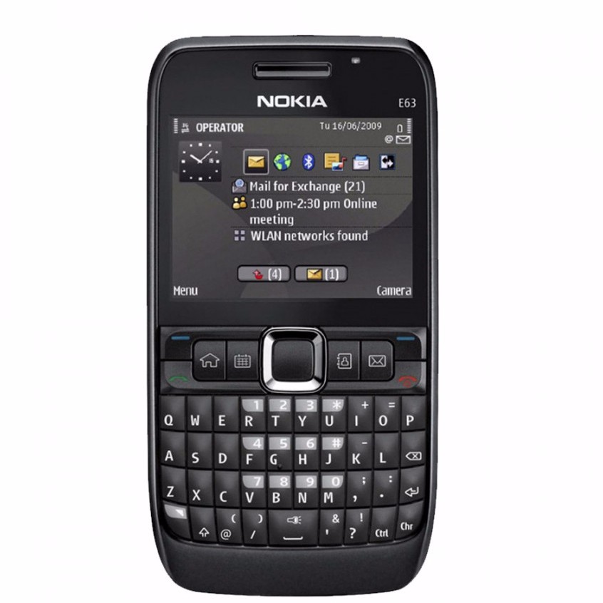 โทรศัพท์มือถือโนเกียปุ่มกด-nokia-e63-สีดำ-3g-4g-รุ่นใหม่2020