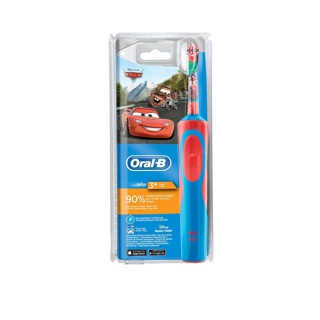 [ใหม่!] Oral-B ออรัลบี แปรงสีฟันไฟฟ้า Cars สำหรับเด็ก 3 ปีขึ้นไป Cars Electrical Toothbrush for Kids 3+ years