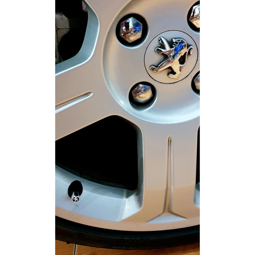 จุบลม-peugeot-สีเงิน-ตรงรุ่น-207cc-308cc-rcz-408-508-3008-5008-ฝาปิด-เติมลมยาง-สำหรับ-เปอโย-ทุกรุ่น