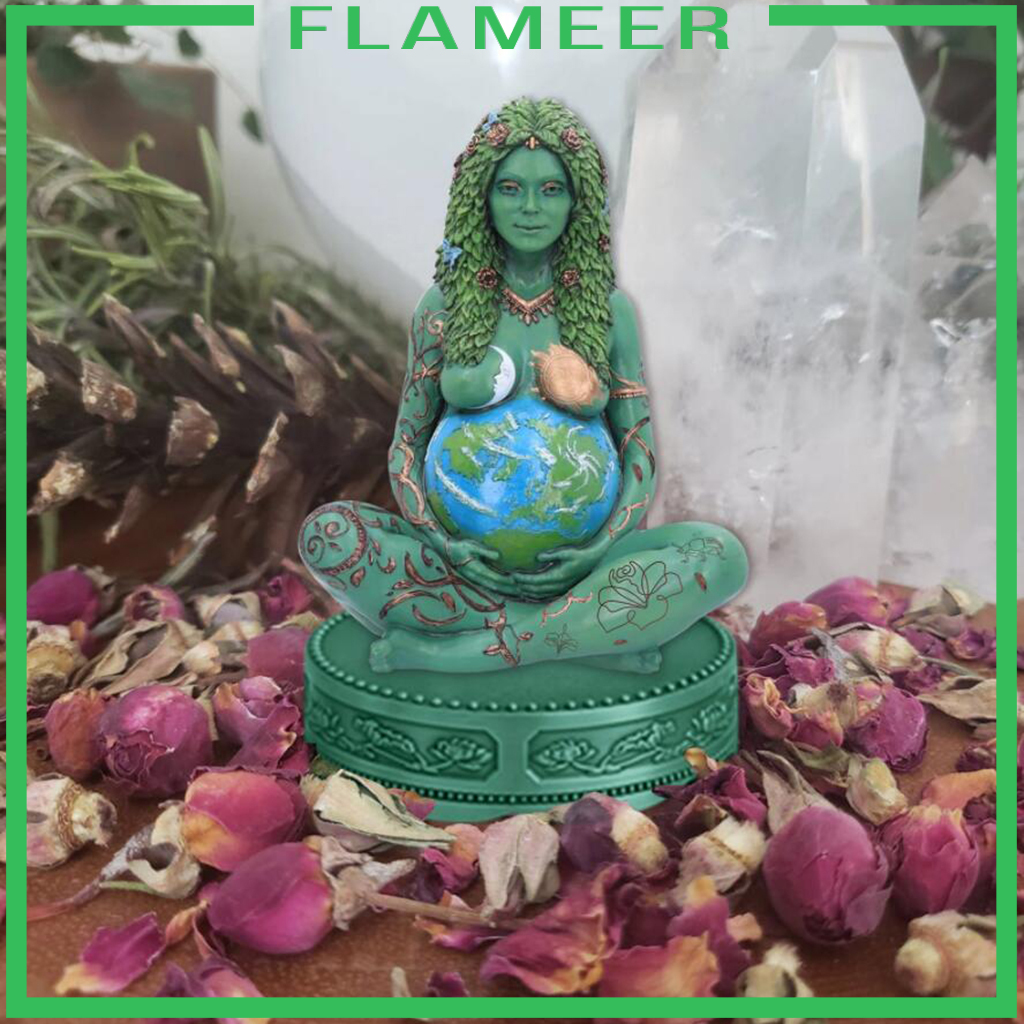 flameer-รูปปั้นแม่ลูกสาวสําหรับตกแต่งสวน