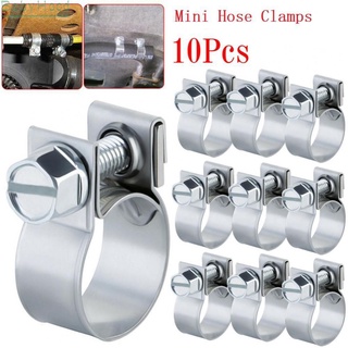 【Big Discounts】Hose Clamps Nuts &amp; Bolts Fuel Hose Clamps Gasoline Pipe Diesel Air Small Clip#BBHOOD