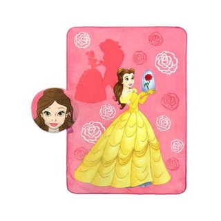 ผ้าห่ม+หมอน Disney Princess Belle with bonus pillow ของแท้จากเมกา