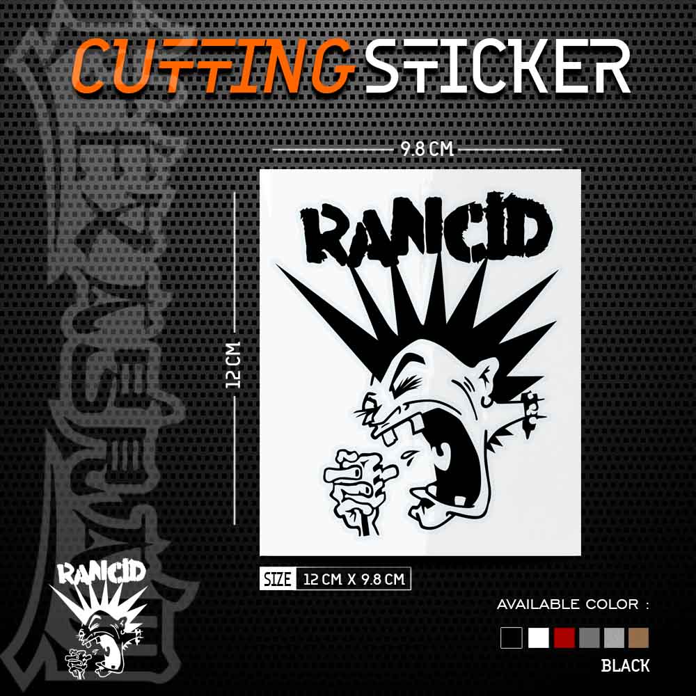 สติกเกอร์ตัดเพลง-rancid-สติกเกอร์ตัดวง-rancid