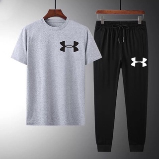 🔥 ใหม่ ! ชุดเซ็ทแฟชั่นเสื้อยืดสกรีนลาย+กางเกงขายาว ชุดเที่ยว กีฬา ออกกำลังกาย ทุกเทศกาล ⭐T685-KU685