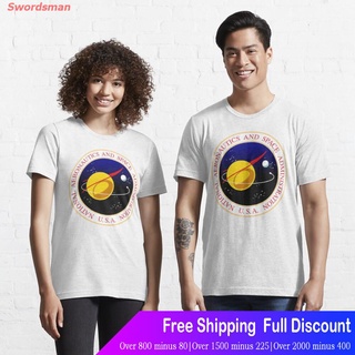 ผ้าฝ้าย 100% เสื้อยืดแขนสั้น Vintage Nasa Original T-Shirt Essential T-Shirt Short sleeve T-shirtsS-3XL