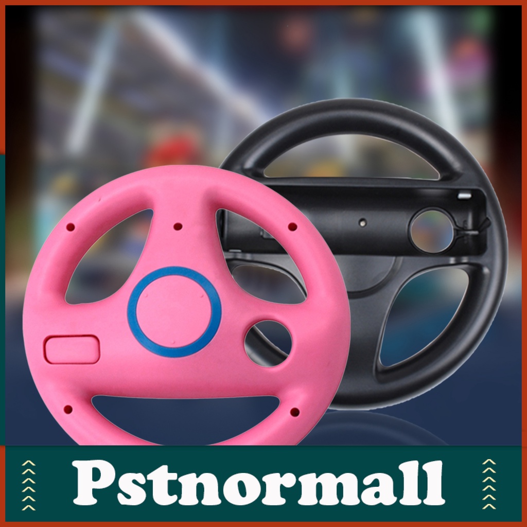 ภาพหน้าปกสินค้าPstnormall พวงมาลัยควบคุมเกม ทนทาน สําหรับ Wii รีโมตคอนโทรล