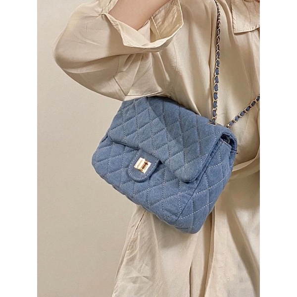 denim-blue-bag-ดีไซน์สุดคลาสสิคฟีลูกคุณหนู