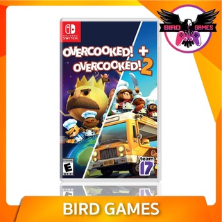 Nintendo Switch : Overcooked! + Overcooked! 2 [แผ่นแท้] [มือ1] [overcook 1 + 2]