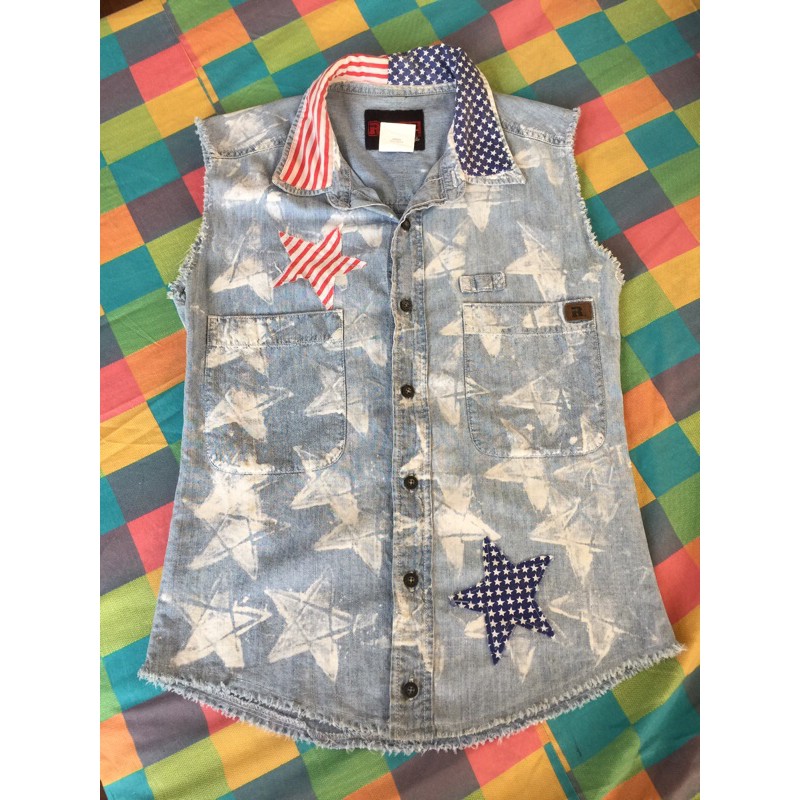 เสื้อยีนส์ปกเชิ้ต-แบรนด์-wrangler