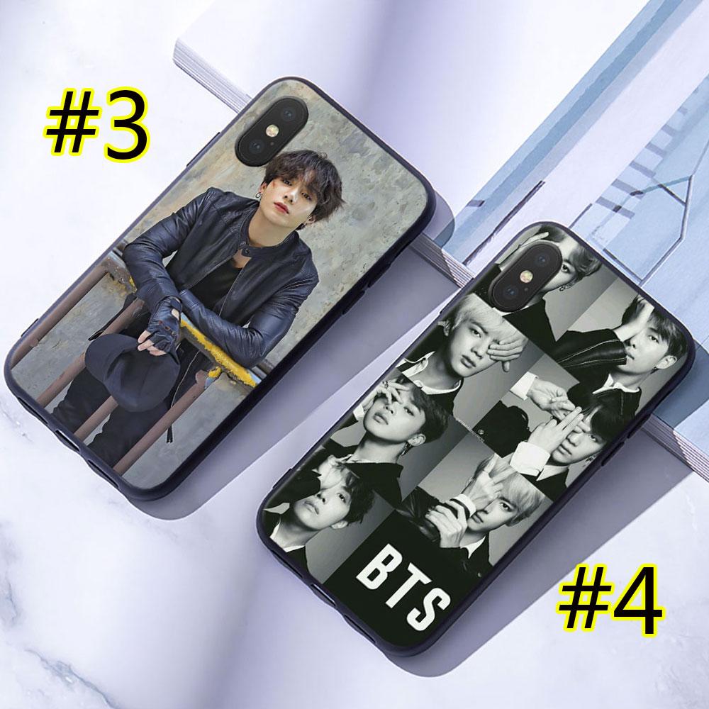 ภาพสินค้าiPhone 6 6S 7 8 Plus X XR อ่อนนุ่มซิลิก้าเจลเคสโทรศัพท์ BTS จากร้าน mengbing.th บน Shopee ภาพที่ 6