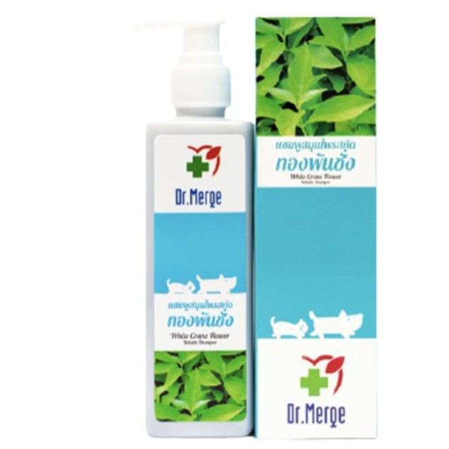 ภาพหน้าปกสินค้าDr.Merge shampoo ขนาด 250 ml แชมพูทองพันชั่ง สมุนไพร กำจัดเชื้อรา ยีสต์ แบคทีเรีย สุนัข-แมว จากร้าน bewildshop บน Shopee