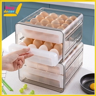ibuydecor กล่องเก็บไข่ กล่องเก็บไข่ในตู้เย็น ของอยู่ในไทย ลิ้นชักเก็บไข่ไก่ กล่องเก็บไข่ไก่ กล่องลิ้นชักเก็บไข่