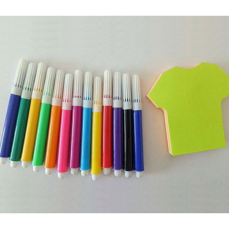 ภาพสินค้าปากการะบายสี 11สี ปากกาเมจิก สำหรับเด็ก ระบายสี ศิลปะ งานฝีมือ ของเล่น จากร้าน dealtique บน Shopee ภาพที่ 4
