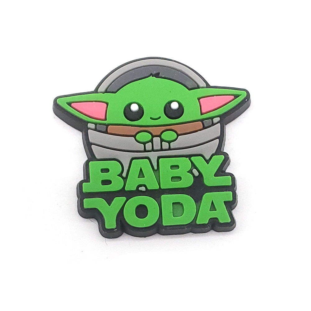 crocs-jibbitz-ขายดี-yoda-series-diy-shoe-charms-รองเท้าแตะ-pvc-น่ารัก-accessories-ถอดออกได้-ของขวัญแฟชั่น-สําหรับเด็ก