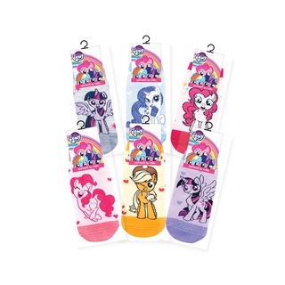 สินค้า ถุงเท้าแฟชั่นลิขสิทธิ์แท้ Happi by Carson My Little Pony 1 คู่