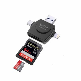สินค้า iDragon (2) 5 in1 OTG Smart Card Reader Micro USB Type-C การ์ดรีดเดอร์ อะแดปเตอร์การ์ดรีดเดอร์