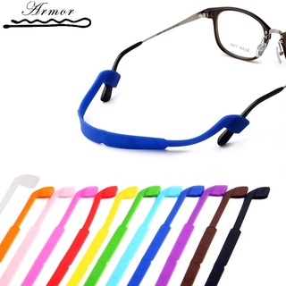 สินค้า เชือกคล้องแว่นตา ซิลิโคน ป้องกันการสูญหาย หลากสี สําหรับเด็ก และผู้ใหญ่ / เชือกคล้องแว่นตา กันลื่น ทนทาน / เชือกคล้องแว่นตากันแดด ใช้ซ้ําได้สะดวก / สายรัดแว่นตา แบบยืดหยุ่น สําหรับผู้ชายและผู้หญิง