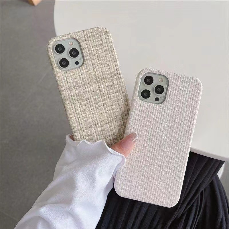 เคส-iphone-13-ขายส่ง-เคสโทรศัพท์มือถือ-ลายสาน-สีพื้น-สําหรับ-iphone-11-pro-max