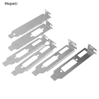 [HopeU] อะแดปเตอร์ขาตั้ง DVI HDMI VGA Port สําหรับการ์ดจอกราฟฟิค ความสูงครึ่งหนึ่ง