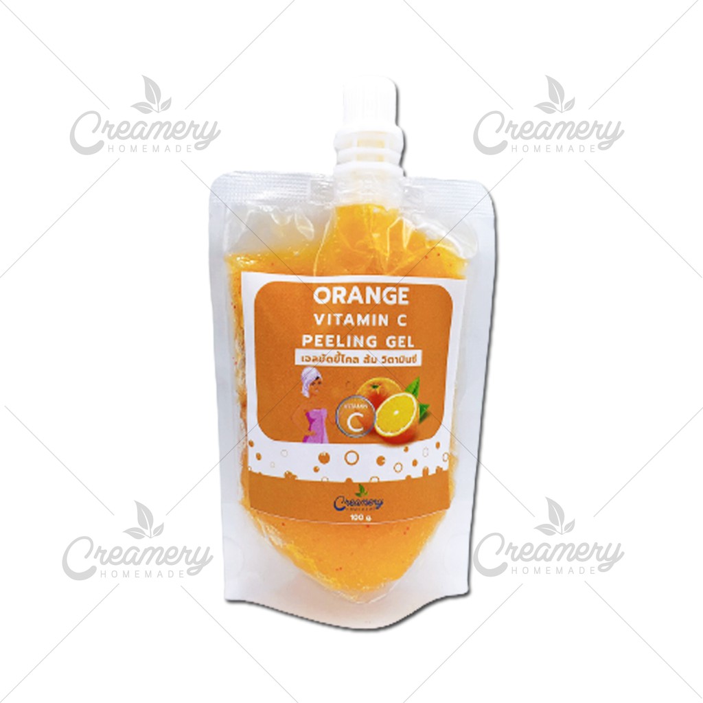 เจลขัดขี้ไคล-ส้ม-วิตามิน-ซี-oraange-vitamin-c-peeling-gel-ขนาด-100-กรัม