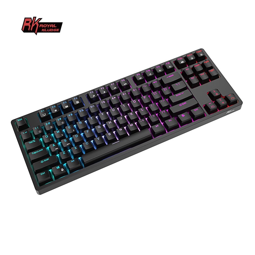 Royal Kludge RK87 RGB - 80% TKL คีย์บอร์ดเกมมิ่ง คีย์บอร์ดไร้สาย ...