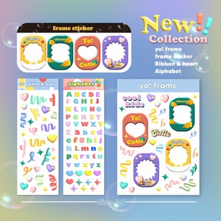 ภาพหน้าปกสินค้าcollection frame sticker 🦋 ที่เกี่ยวข้อง