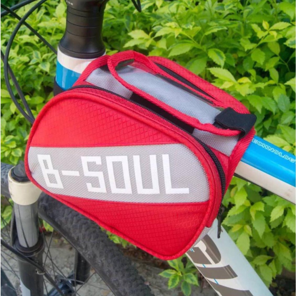 Ds กระเป๋าคาดเฟรมจักรยาน B Soul ใช้ได้ทั้งเสือหมอบ เสือภูเขา หรือ 