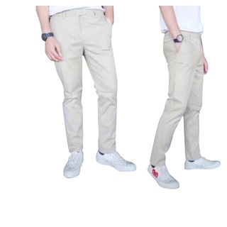 ภาพขนาดย่อของภาพหน้าปกสินค้าพร้อมส่ง) //Fashion Casual Slacksกางเกงทรงกระบอกเล็กกางเกงชิโน่ เข้ารูป กางเกงขายาวผู้ชาย กระบอกเล็ก กางเกงขายาวกางเกงท จากร้าน jin_yun01 บน Shopee