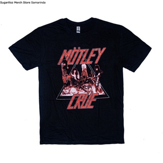 เสื้อยืดโอเวอร์ไซส์เสื้อยืด พิมพ์ลาย Motley Crue Band สําหรับ Too Fast Cycle MS-4XL