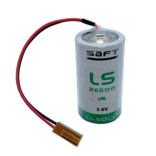 SAFT แบตเตอรี่ลิเธียม LS26500 battery 3.6v เครื่องมือเครื่อง CNC PLC Sumitomo 3.6V แบตเตอรี่ลิเธียม