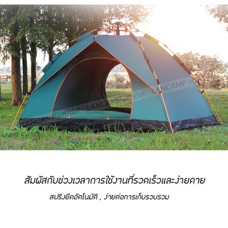 ภาพขนาดย่อของภาพหน้าปกสินค้าLANCAMP เต้นท์ เต็นท์สนาม JS62-105 กันน้ำค้าง จากร้าน lancamp บน Shopee