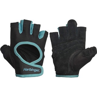 Harbinger Womens Power Gloves - Blue