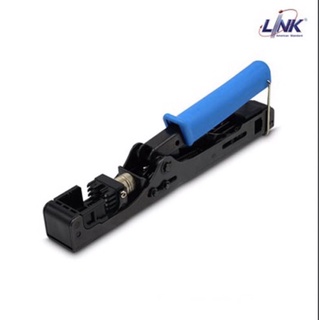 LINK คีมเข้าสาย RJ45 ตัวเมียและเข้าหัวตัวผู้ US-8061  Fast Jack and Plug Termination Tool (Two in one)