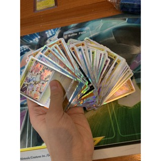 สินค้า การ์ด Pokémon holo สุ่ม Pokémon card **ของแท้**