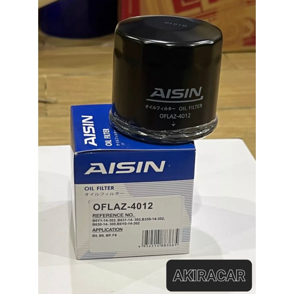 กรองน้ำมันเครื่อง-aisin-4012-mazda2-mazda3-1-6-mazda-2-skyactive-mazda-3-skyactive-cx-3-cx-5-เบนซินยี่ห้อaisin-เบอร์4012