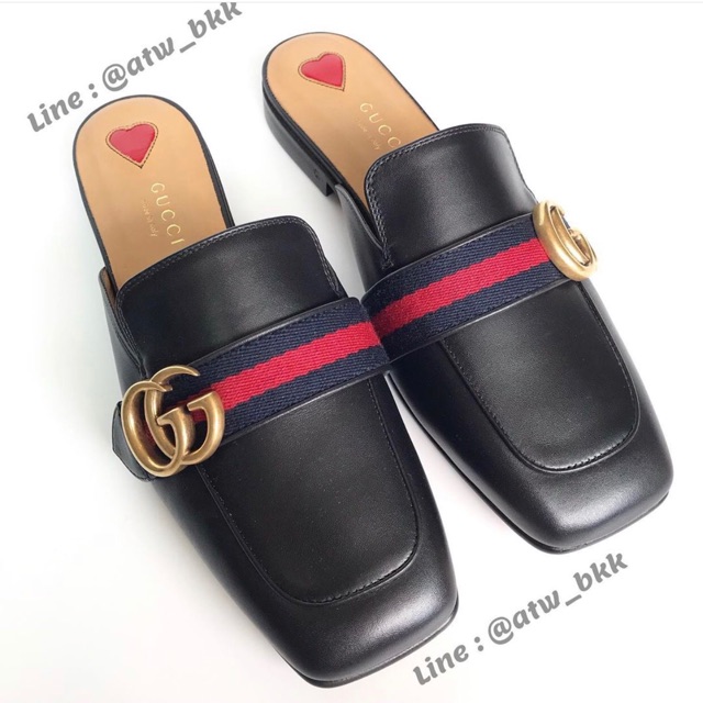 new-gucci-slip-on-สีดำ