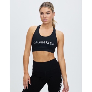 พร้อมส่ง K5 สปอร์ตบรา Calvin Klein Performance Reflective Logo Medium Impact Sports Bra