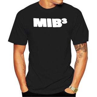 เสื้อยืดลําลอง คอกลม แขนสั้น พิมพ์ลายการ์ตูน Mib 3 สีดํา สําหรับผู้ชาย