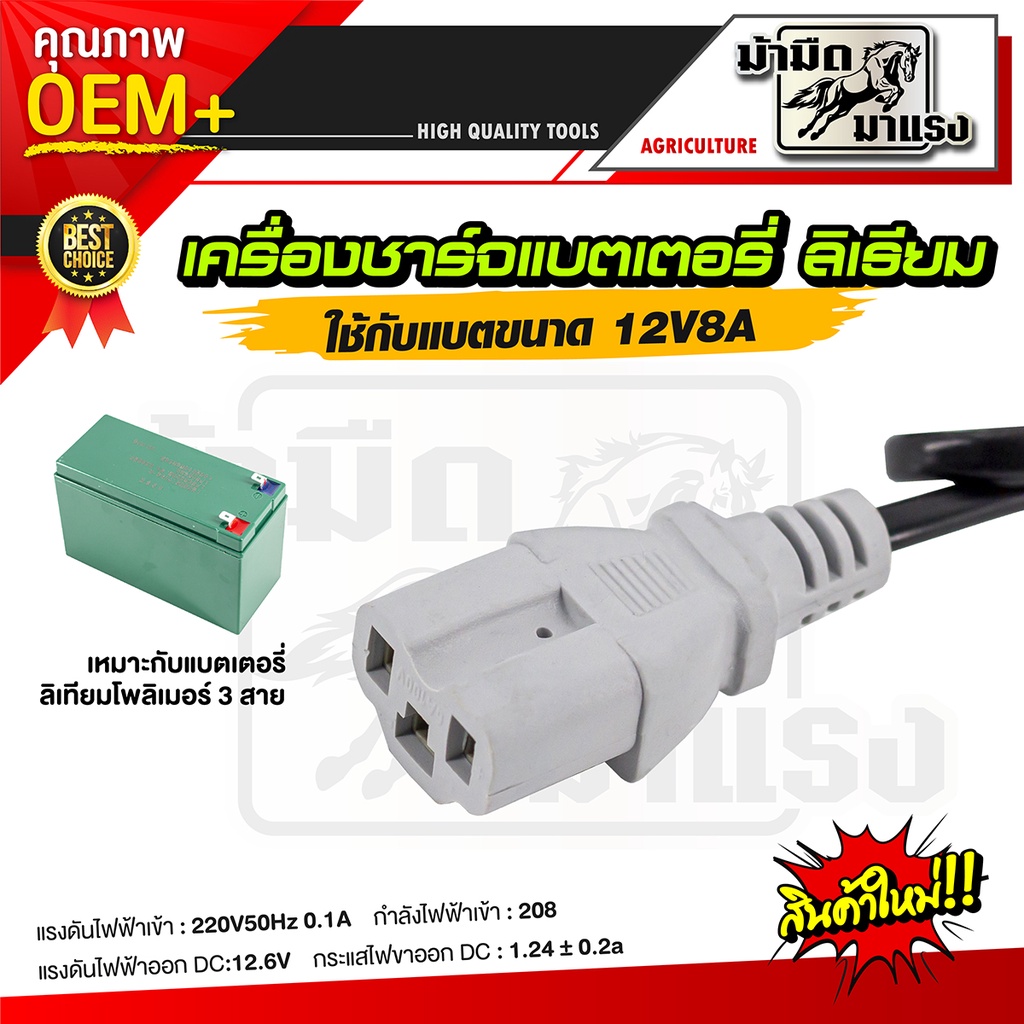 ที่ชาร์จแบตเตอรี่-ลิเธียม-12v8ah-12v12ah