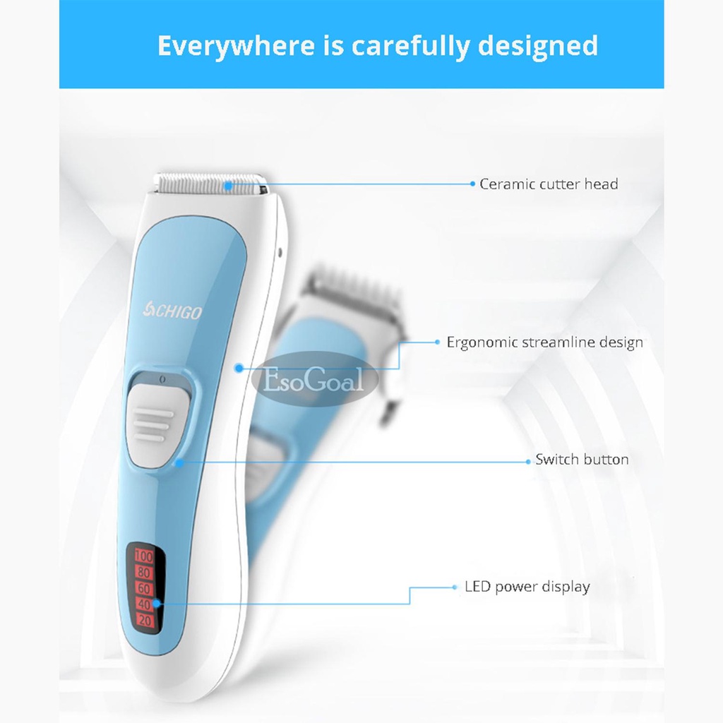 everyday-แบตตาเลี่ยน-ปัตตาเลี่ยน-ตัดผมเด็ก-ไร้สายbaby-hair-clippers-waterproof-trimmer-usb-rechargeable-haircut