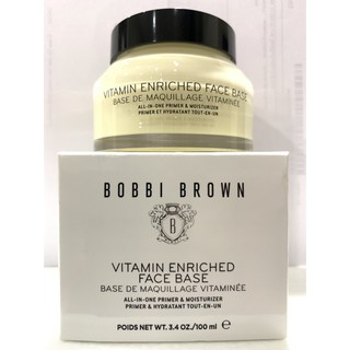 ส่งฟรี Bobbi Brown VITAMIN ENRICHED FACE BASE 100ml ไพรเมอร์ SEP02