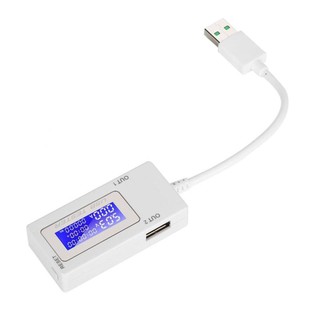 แท่งชาร์จ เทส วัด ทดสอบ แรงดัน กระแส กำลัง ความจุรวม ผ่านพอร์ต USB Keveisi KWS-1705B USB Monitor Charger Meter Tester Ba