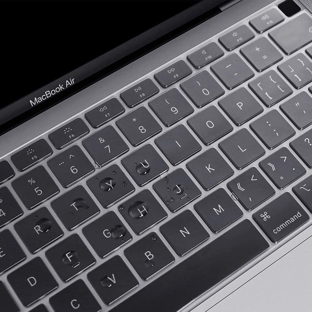 แผ่นซิลิโคน-ภาษาไทย-new-macbook-air-13-2020-a2179-ซิลิโคนรอง-คีย์บอร์ด-silicone-keyboard-cover-macbook